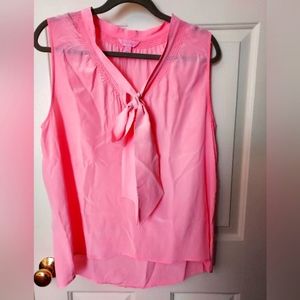 Lilly Pulitzer pink blouse